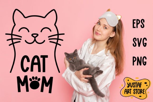 Cat Mom SVG Design and Sublimation PNG: A Designer's Review