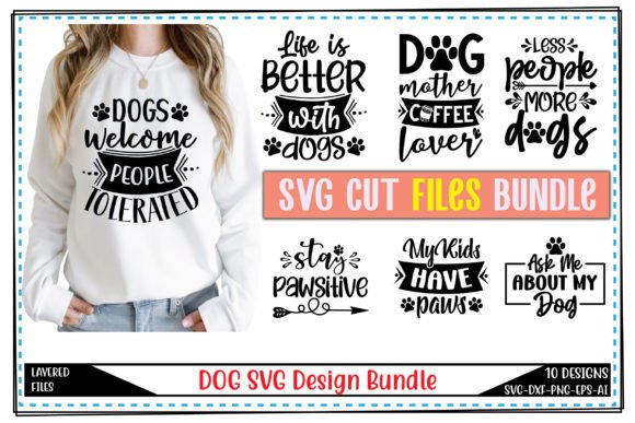 DOG SVG Bundle Vol.4: Embroidery Designer Review