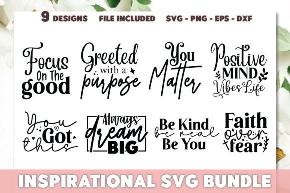 Inspirational SVG Bundle