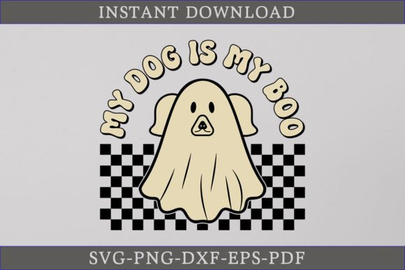 My Dog is My Boo Halloween Retro SVG Review