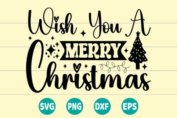 Wish You a Merry Christmas Retro SVG: Hands-On Design Review